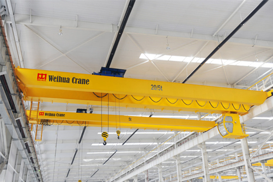 Double girder electric crane for sale