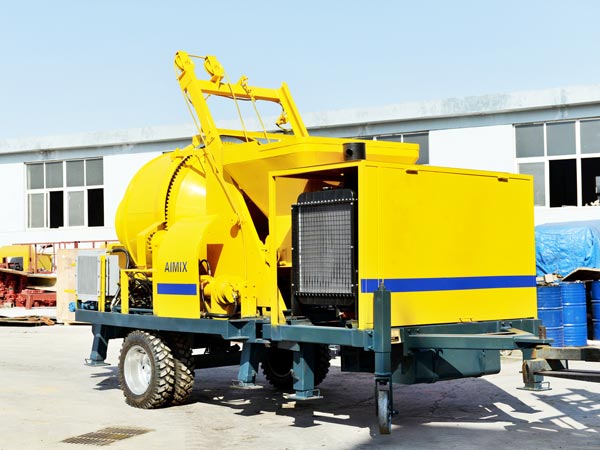 concrete mixer pump