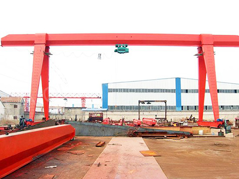 light duty single girder gantry crane sale 