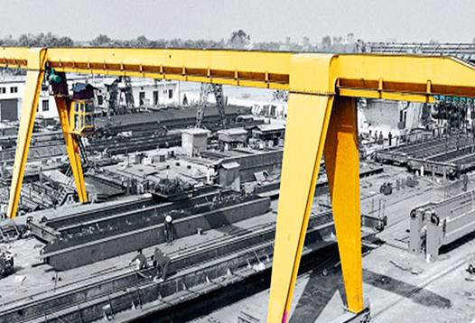 Single Girder L Shaped Model Cranes