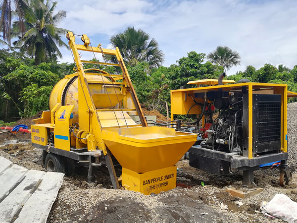 diesel engine portable mixer with pump Philippines