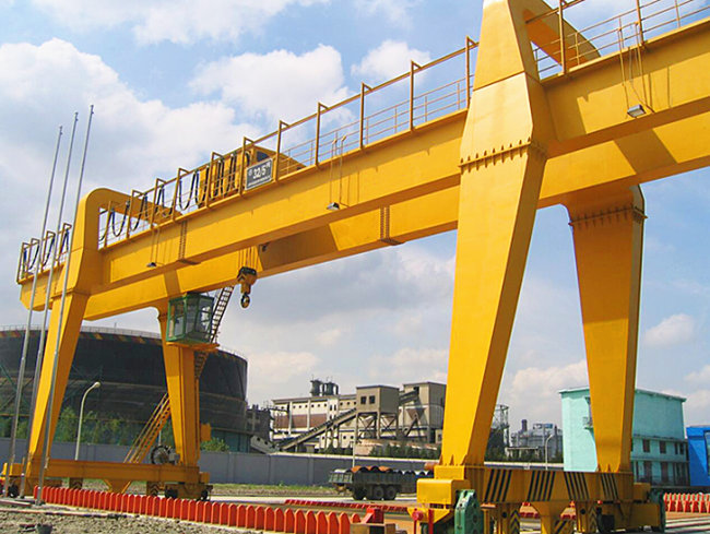 double girder gantry crane 100 ton