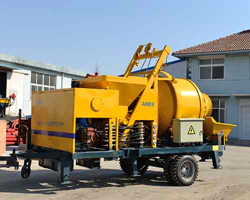 Concrete mixer pump for hot sale in Sri Lanka