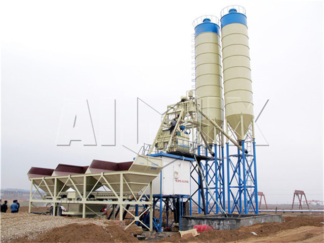 Stationary Concrete Batch Plant