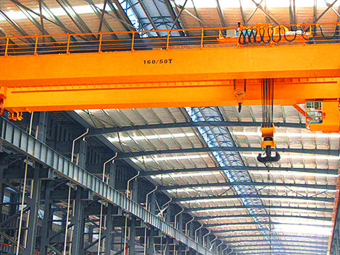 double girder electric overhead travelling crane design 