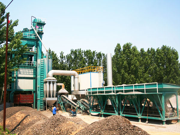 DHB80 asphalt drum mix plant