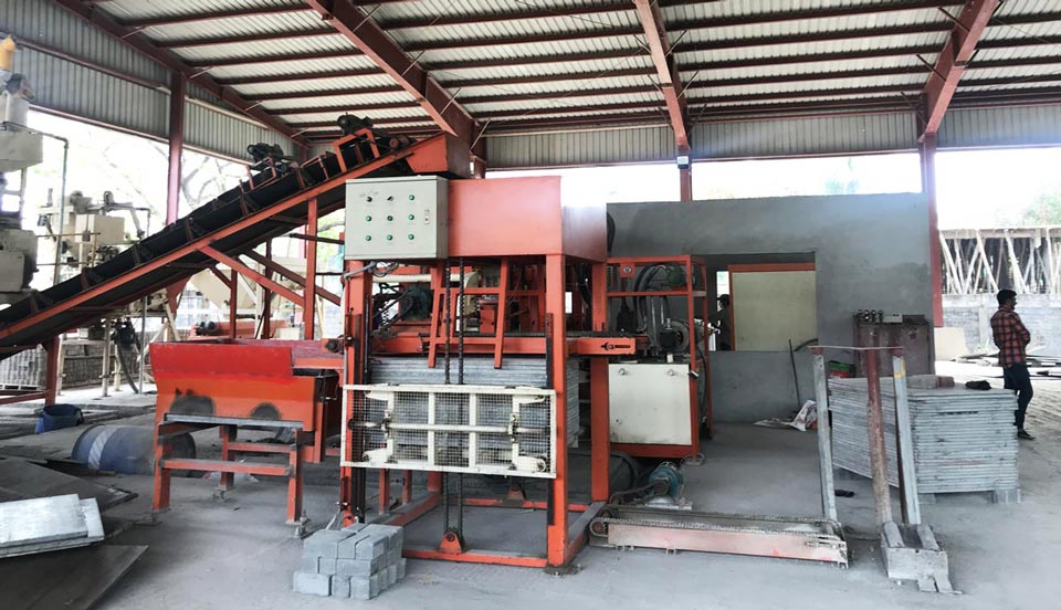 ABM-6S block machine installed in Bangladesh