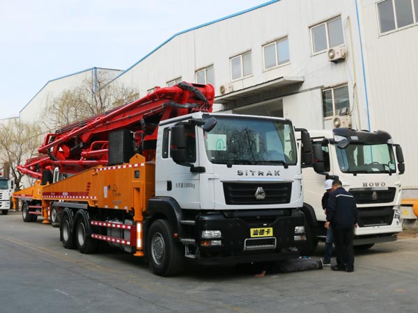 44m concrete boom pump