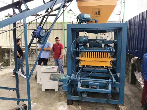 concrete block maker machine sale