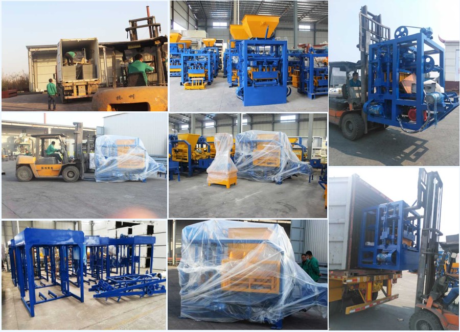 concrete block making machine