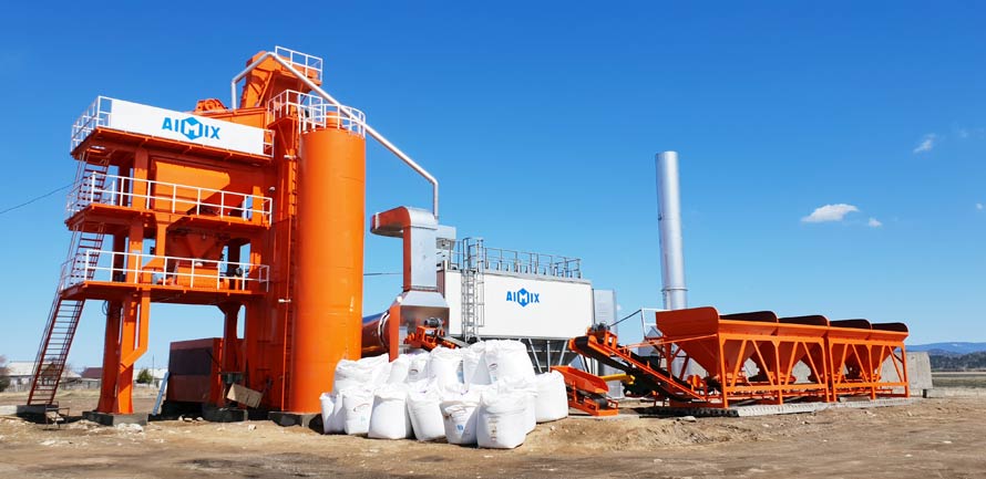 hot asphalt mix plant