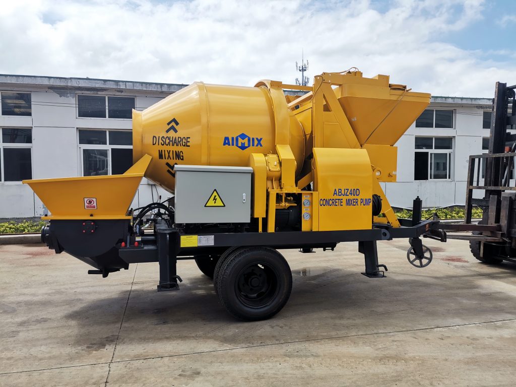 aimix concrete mixer pump