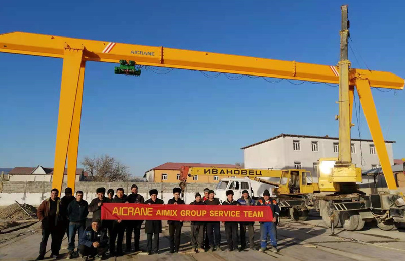 single girder gantry crane