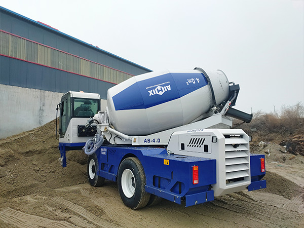 self loading concrete mixer for sale