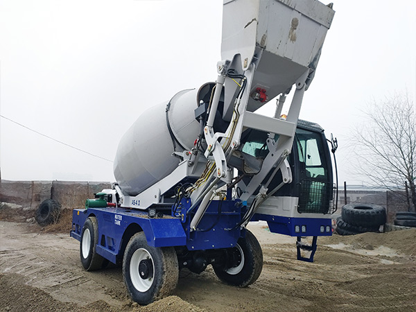 self loading concrete mixer truck for sale