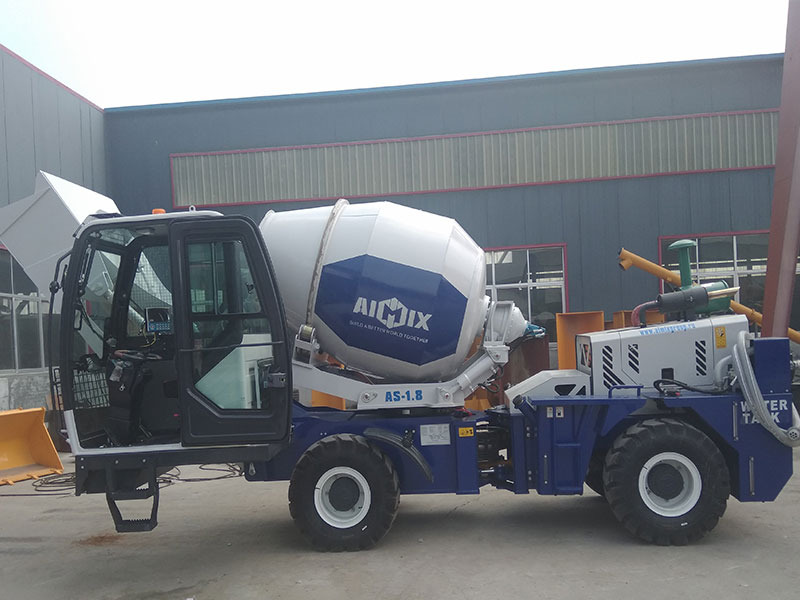 self loading mixer concrete