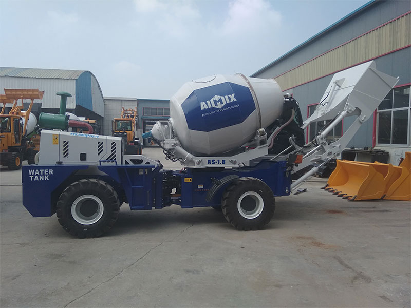 what is self loading concrete mixer