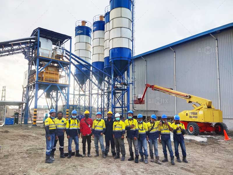 cement mix batch plant di morowali