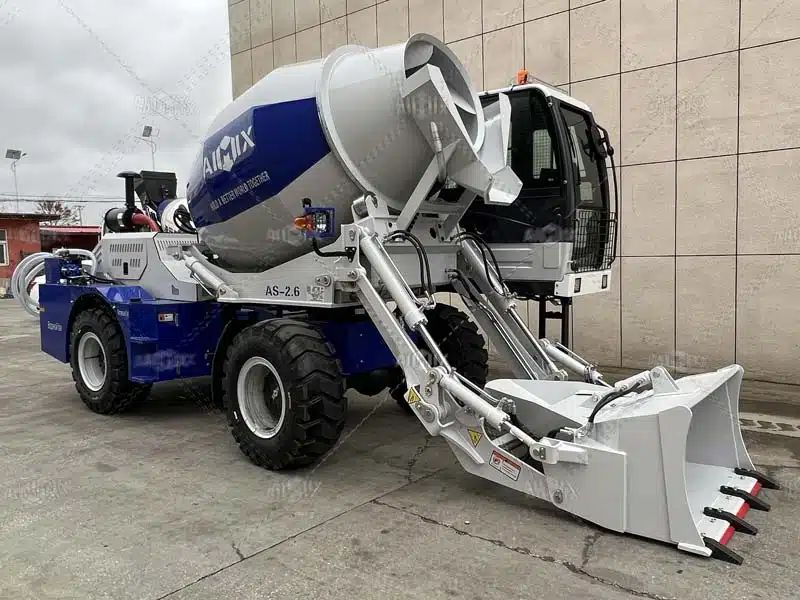 Self-Loading Transit Mixer