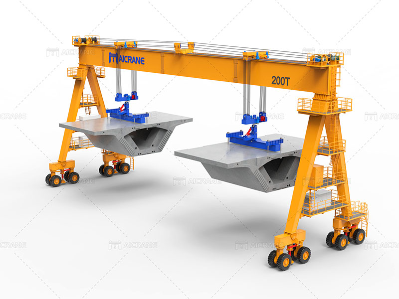 Straddle Carrier Crane