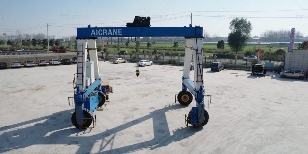 rubber tyred gantry crane for Saudi Arabia