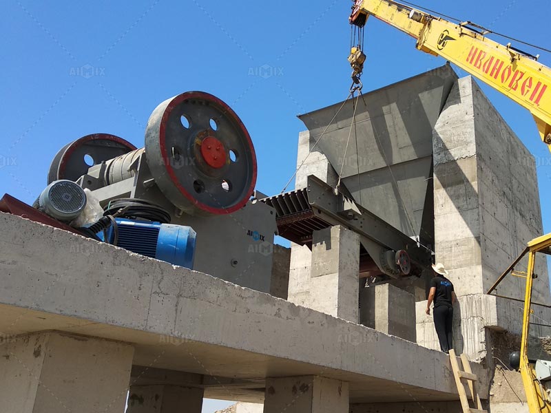 Stationary Rock Crusher Plant