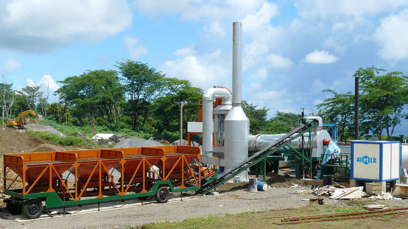 Mini Continuous Asphalt Mixing Plant