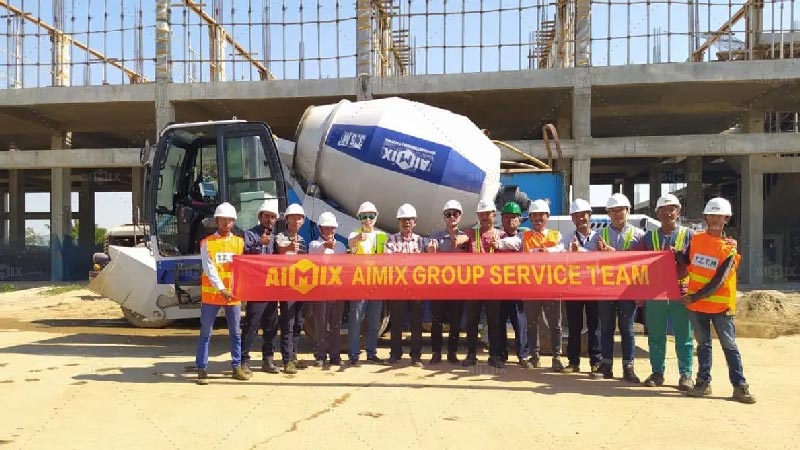 After-Sales Engineers on Construction Site